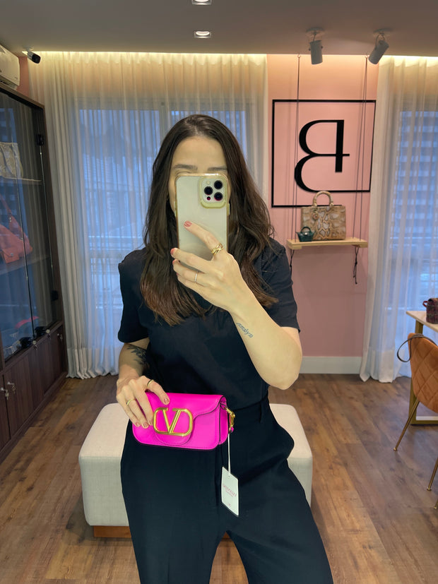 Valentino Garavani Locò VLogo Pink