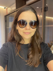 Óculos Prada SPR12Q Acetato Preto