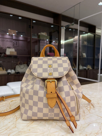 Mochila Louis Vuitton Sperone BB Damier Azur