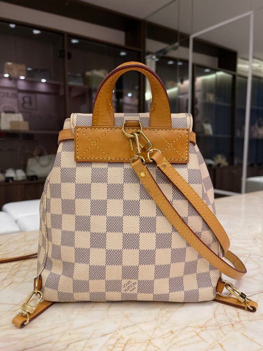 Mochila Louis Vuitton Sperone BB Damier Azur