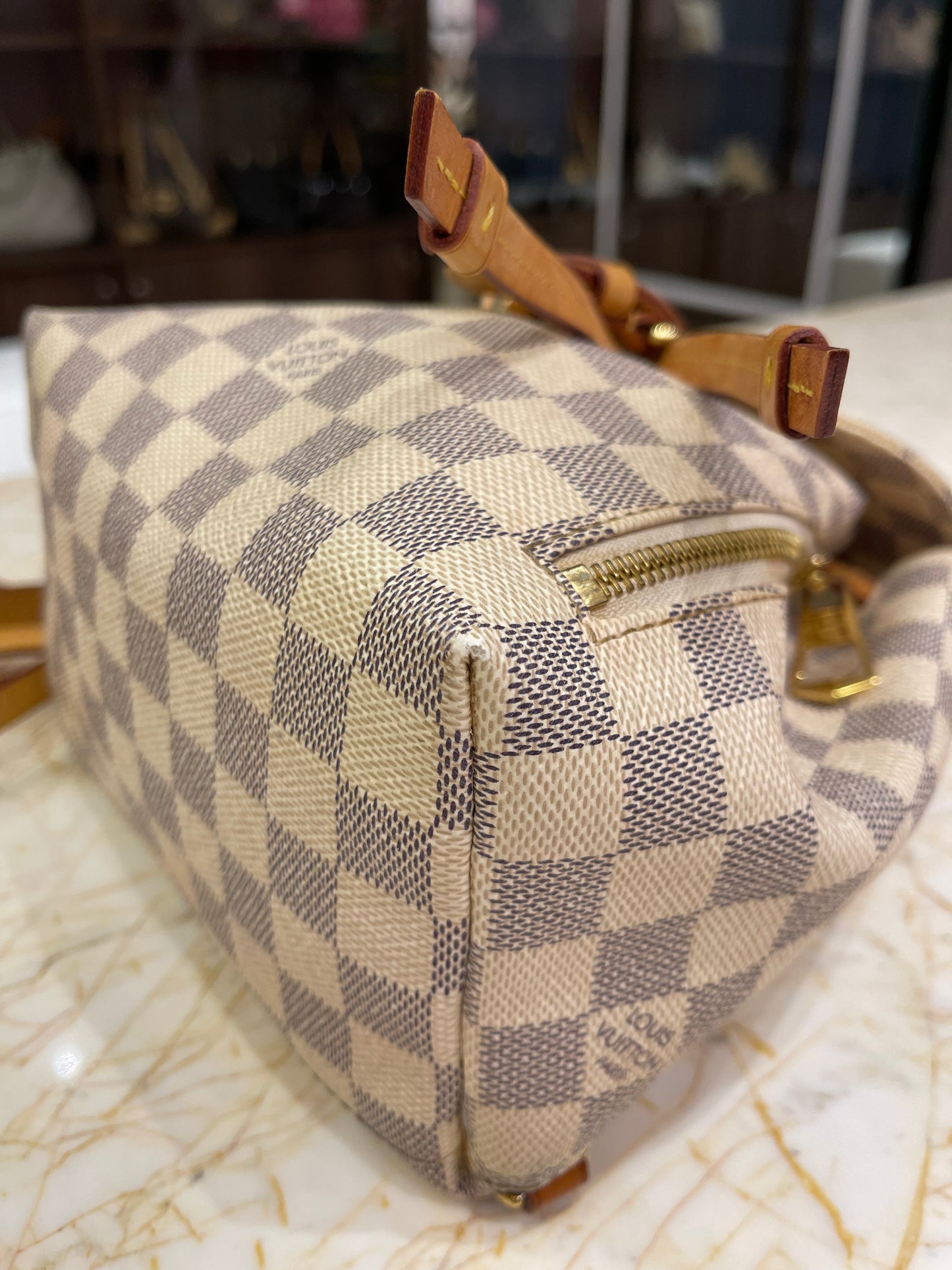 Mochila Louis Vuitton Sperone BB Damier Azur