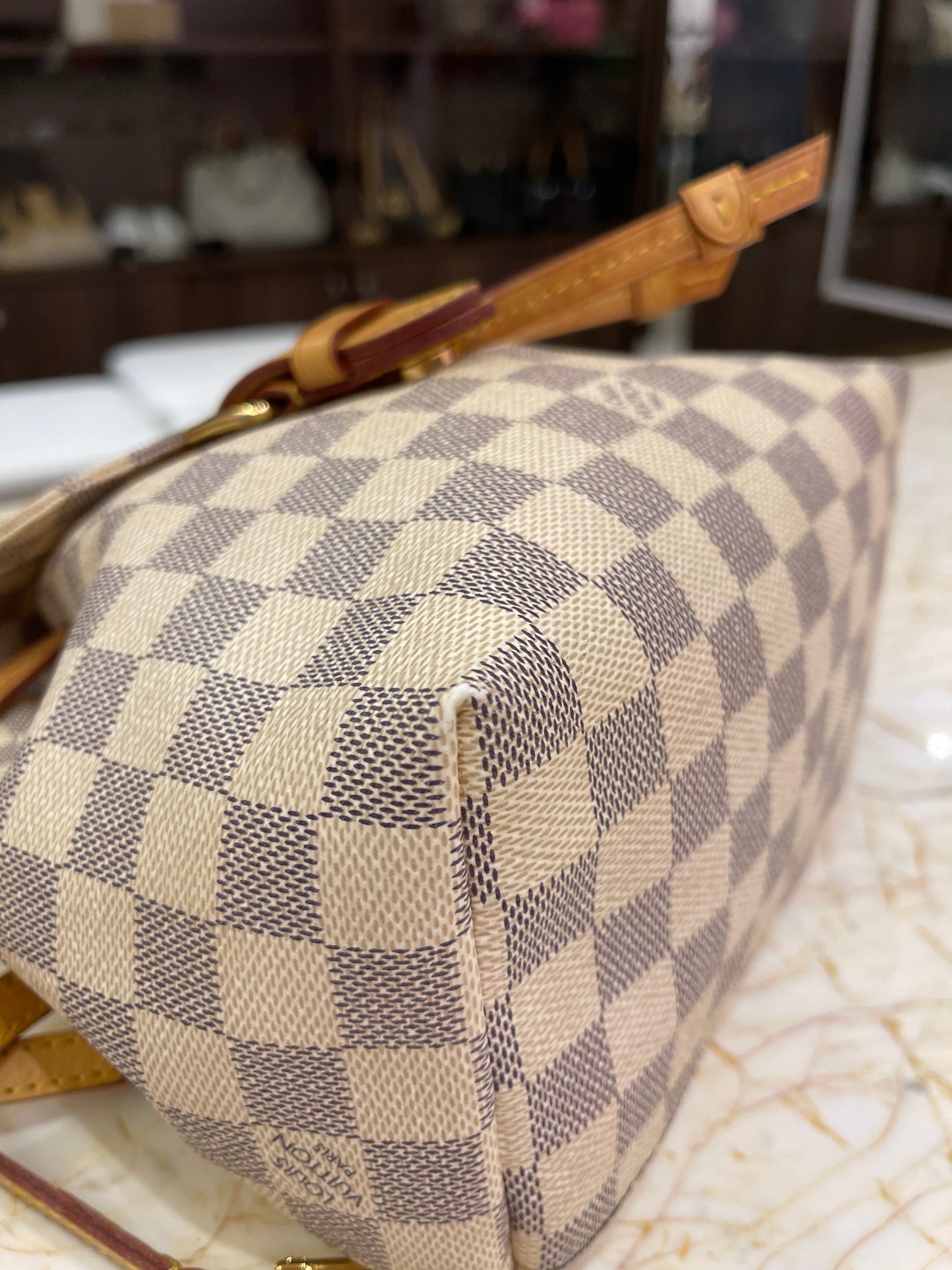 Mochila Louis Vuitton Sperone BB Damier Azur