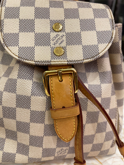 Mochila Louis Vuitton Sperone BB Damier Azur