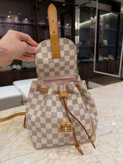 Mochila Louis Vuitton Sperone BB Damier Azur