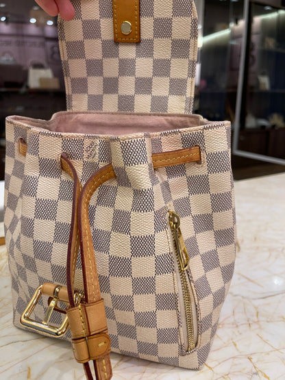 Mochila Louis Vuitton Sperone BB Damier Azur
