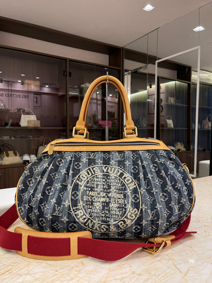 Louis Vuitton Denim Cabas Raye
