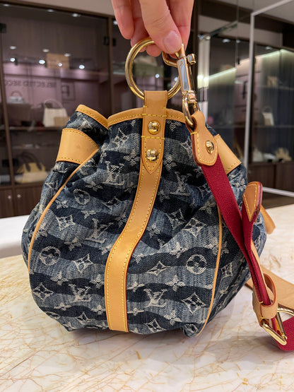 Louis Vuitton Denim Cabas Raye