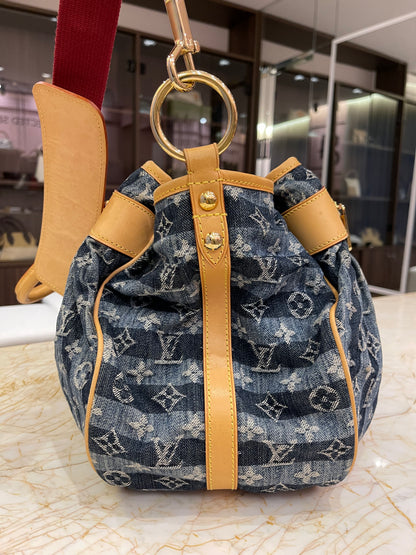 Louis Vuitton Denim Cabas Raye