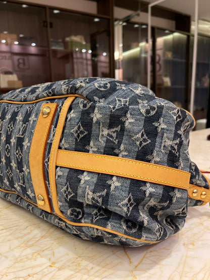 Louis Vuitton Denim Cabas Raye