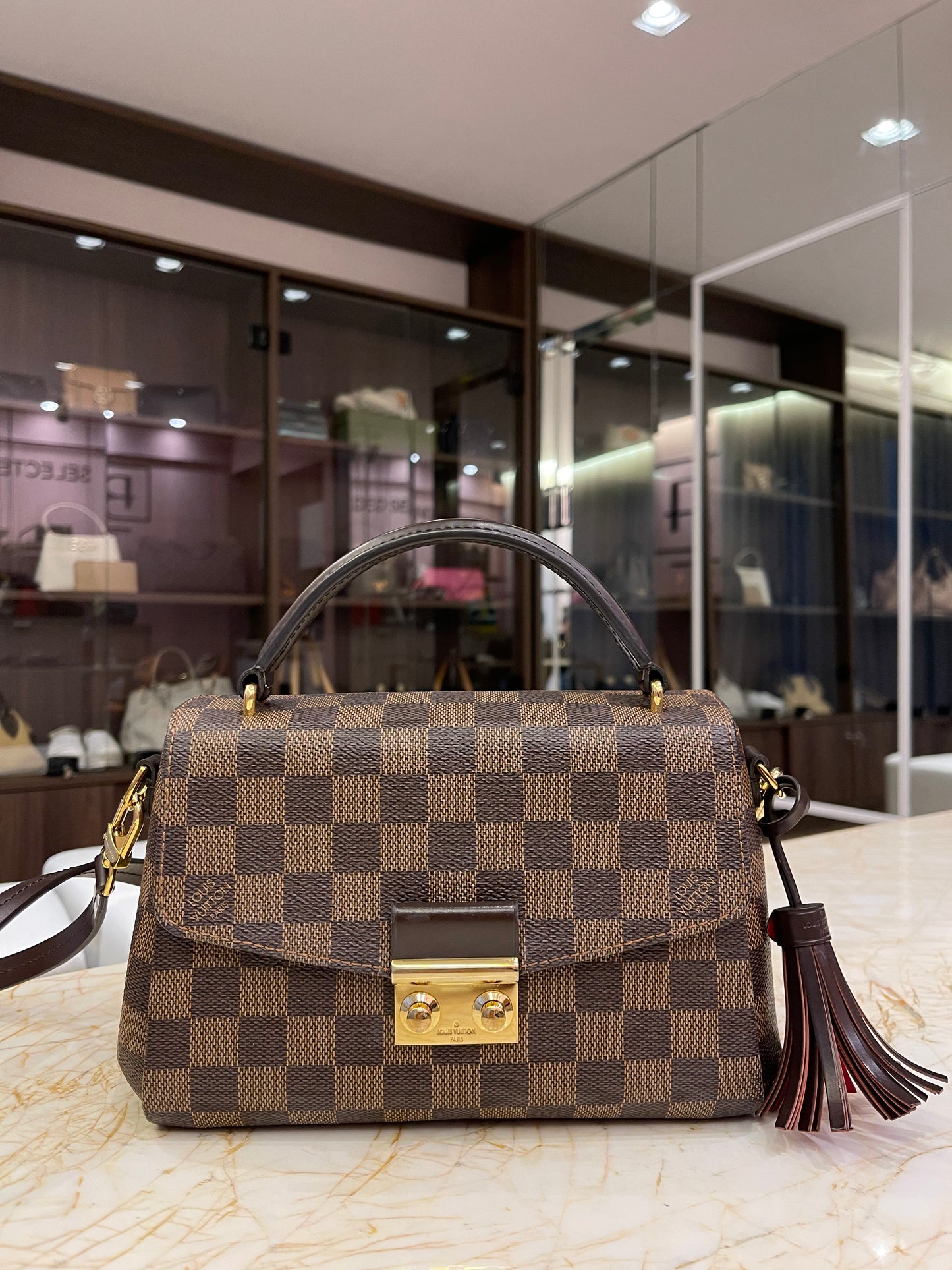Louis Vuitton Croisette Damier Ebene