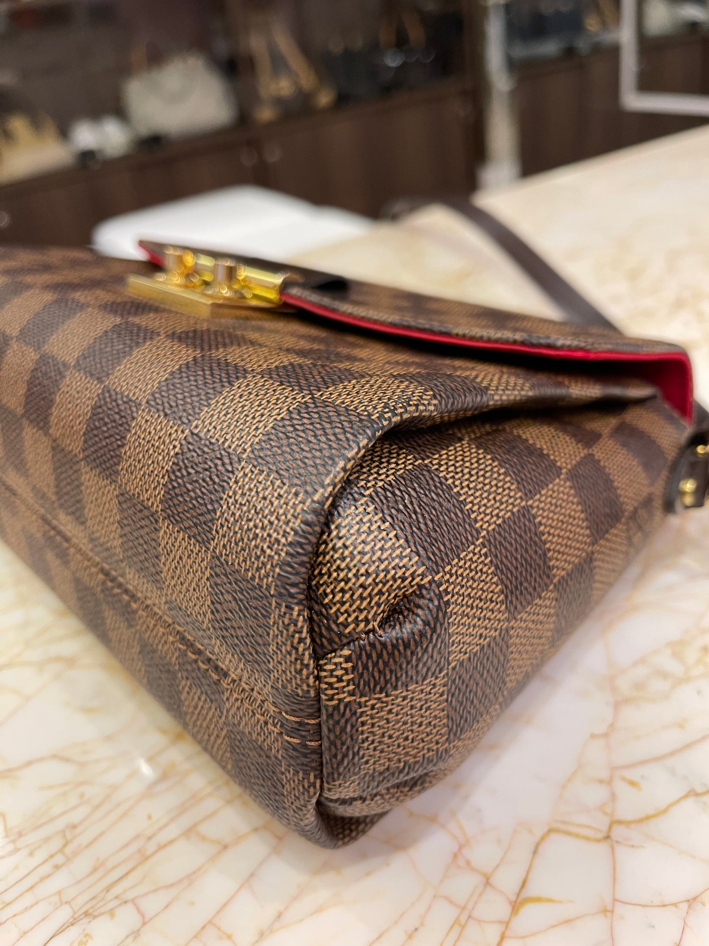 Louis Vuitton Croisette Damier Ebene