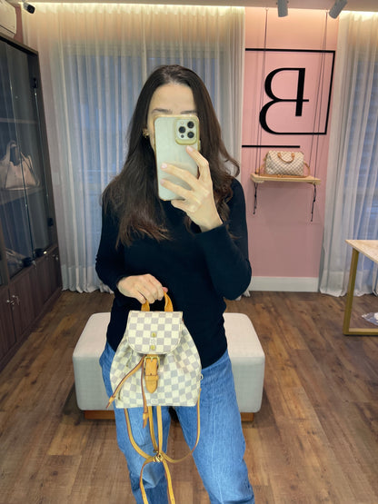 Mochila Louis Vuitton Sperone BB Damier Azur