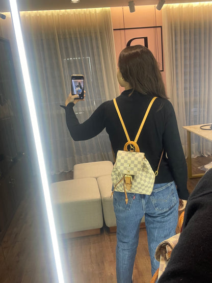 Mochila Louis Vuitton Sperone BB Damier Azur