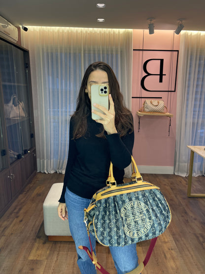 Louis Vuitton Denim Cabas Raye