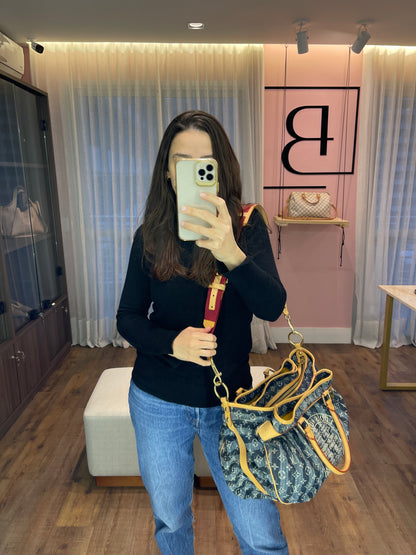 Louis Vuitton Denim Cabas Raye