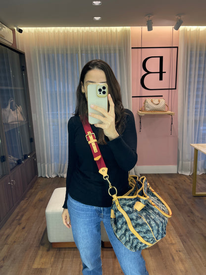 Louis Vuitton Denim Cabas Raye