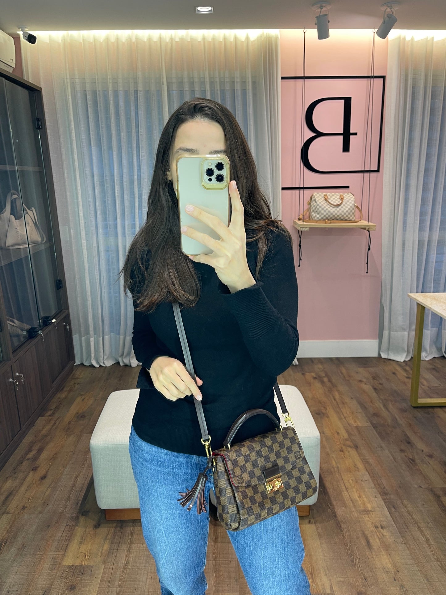 Louis Vuitton Croisette Damier Ebene