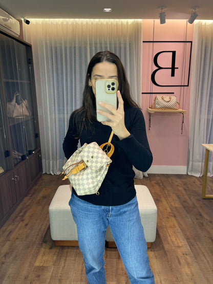 Mochila Louis Vuitton Sperone BB Damier Azur
