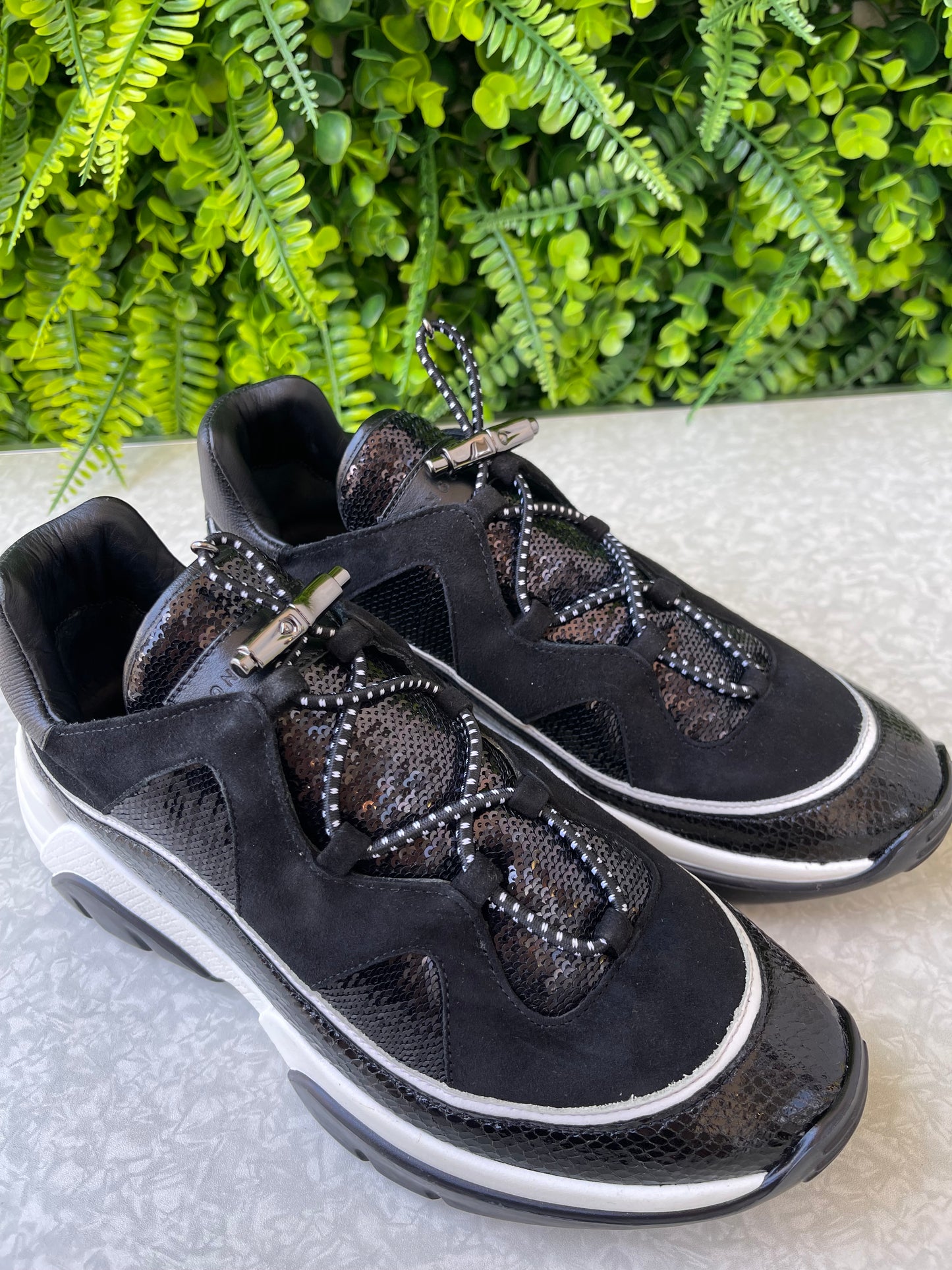 Tênis Longchamp Bicolor