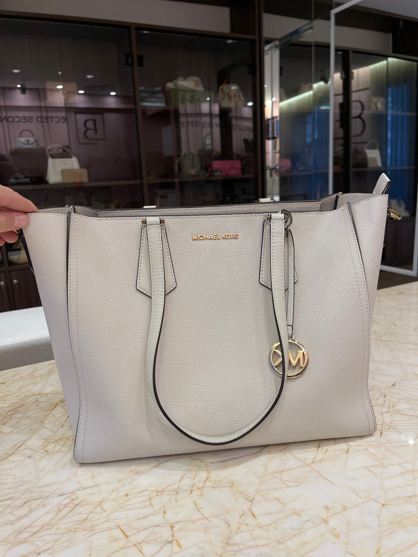 Michael Kors Tote Off White
