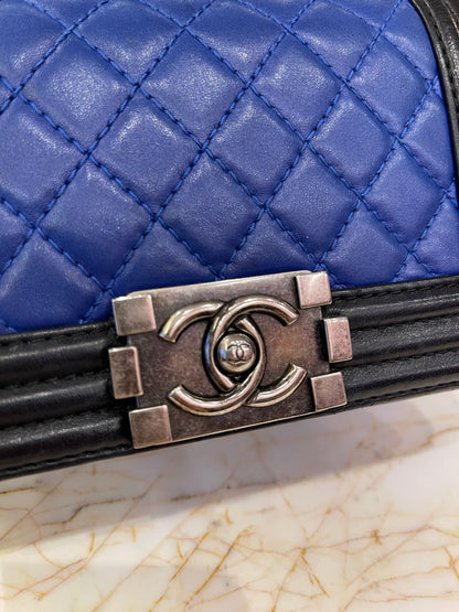 Chanel Boy Pre-Owned 2013-2014 Small Bicolor