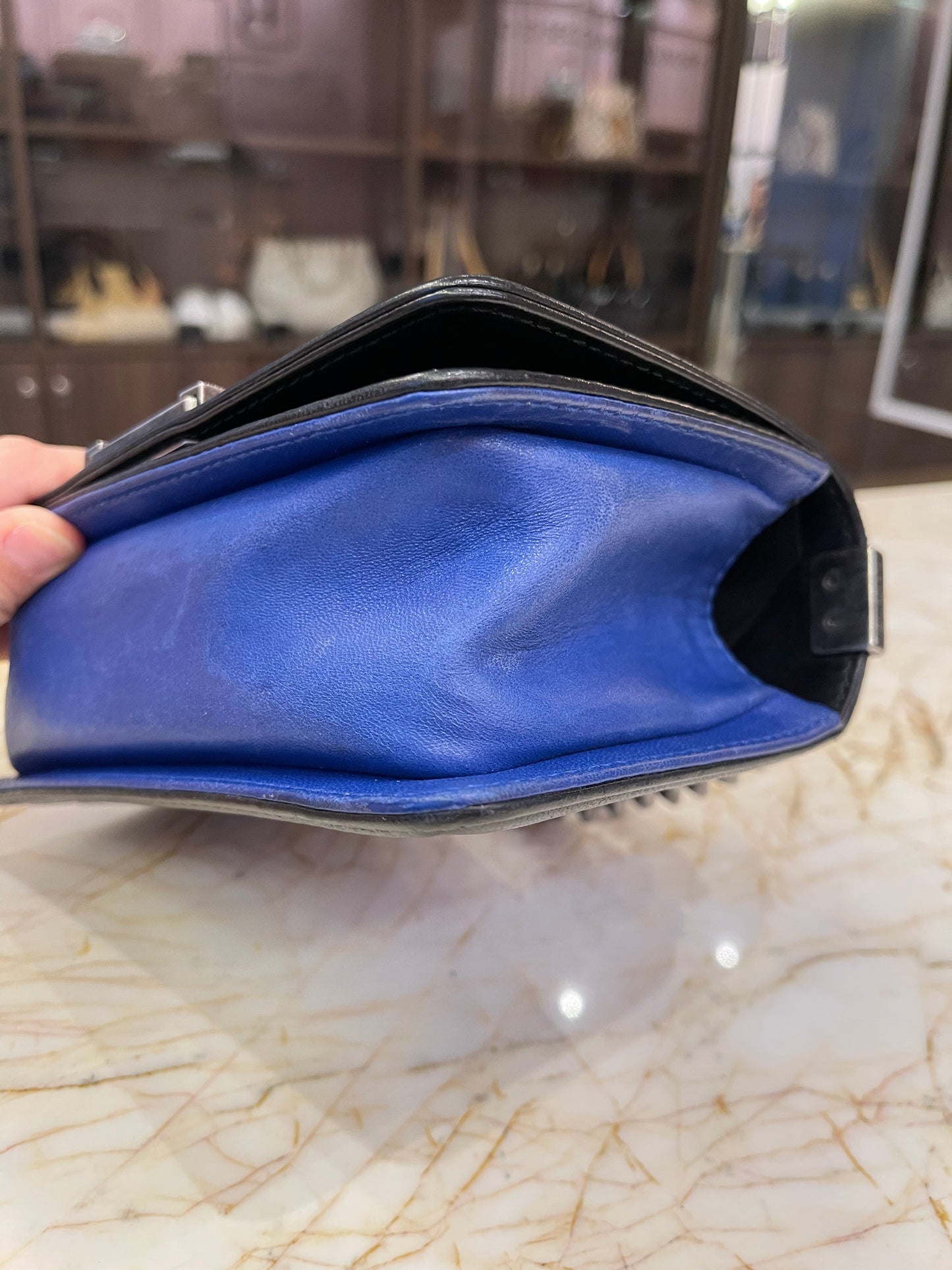 Chanel Boy Pre-Owned 2013-2014 Small Bicolor