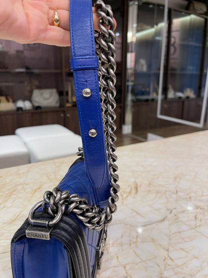 Chanel Boy Pre-Owned 2013-2014 Small Bicolor