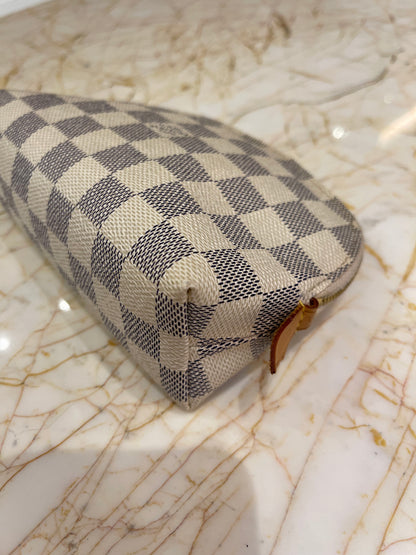 Necessaire Louis Vuitton Cosmetic Pouch Damier Azur