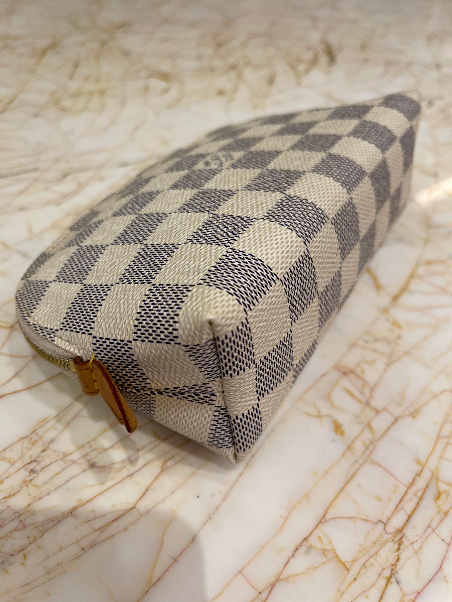 Necessaire Louis Vuitton Cosmetic Pouch Damier Azur