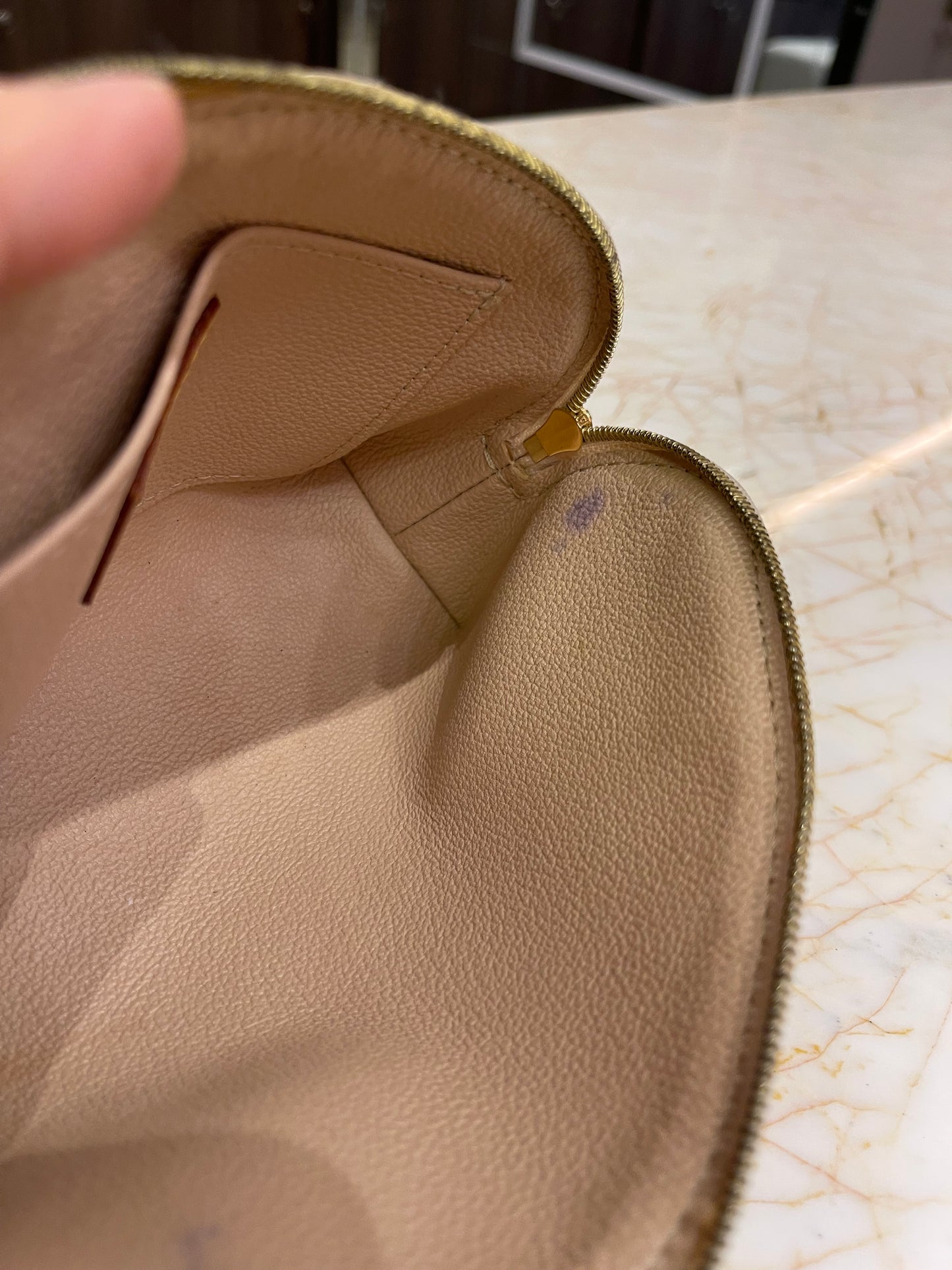 Necessaire Louis Vuitton Cosmetic Pouch Damier Azur