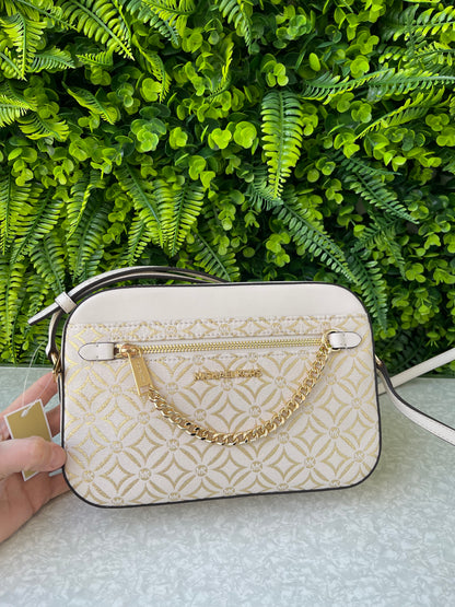 Michael Kors Jet Set Crossbody Chart Gold