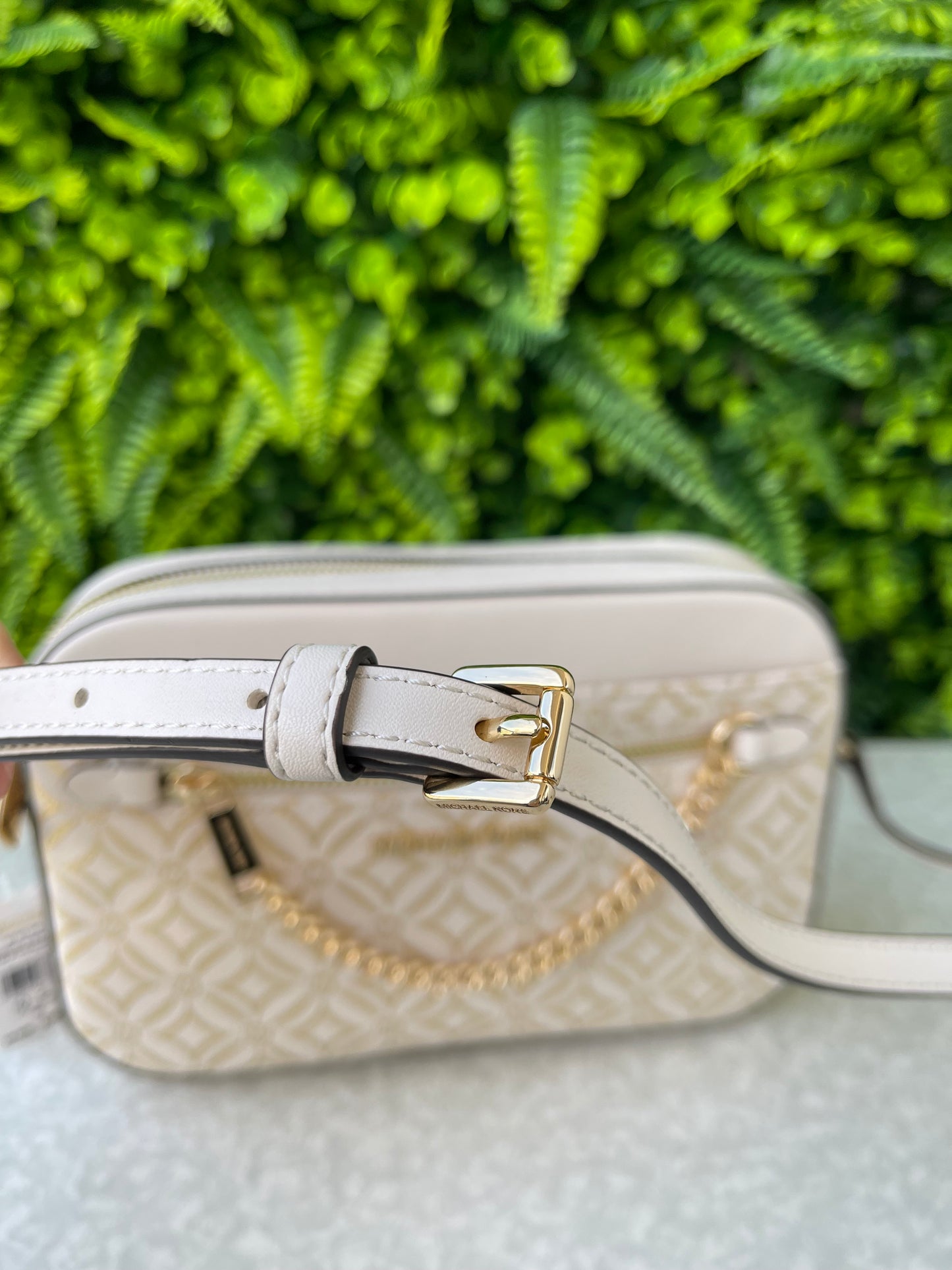 Michael Kors Jet Set Crossbody Chart Gold