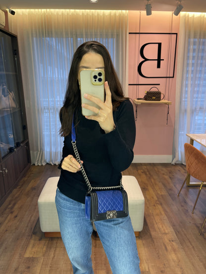 Chanel Boy Pre-Owned 2013-2014 Small Bicolor