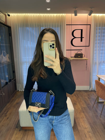 Chanel Boy Pre-Owned 2013-2014 Small Bicolor