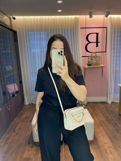 Michael Kors Jet Set Crossbody Chart Gold