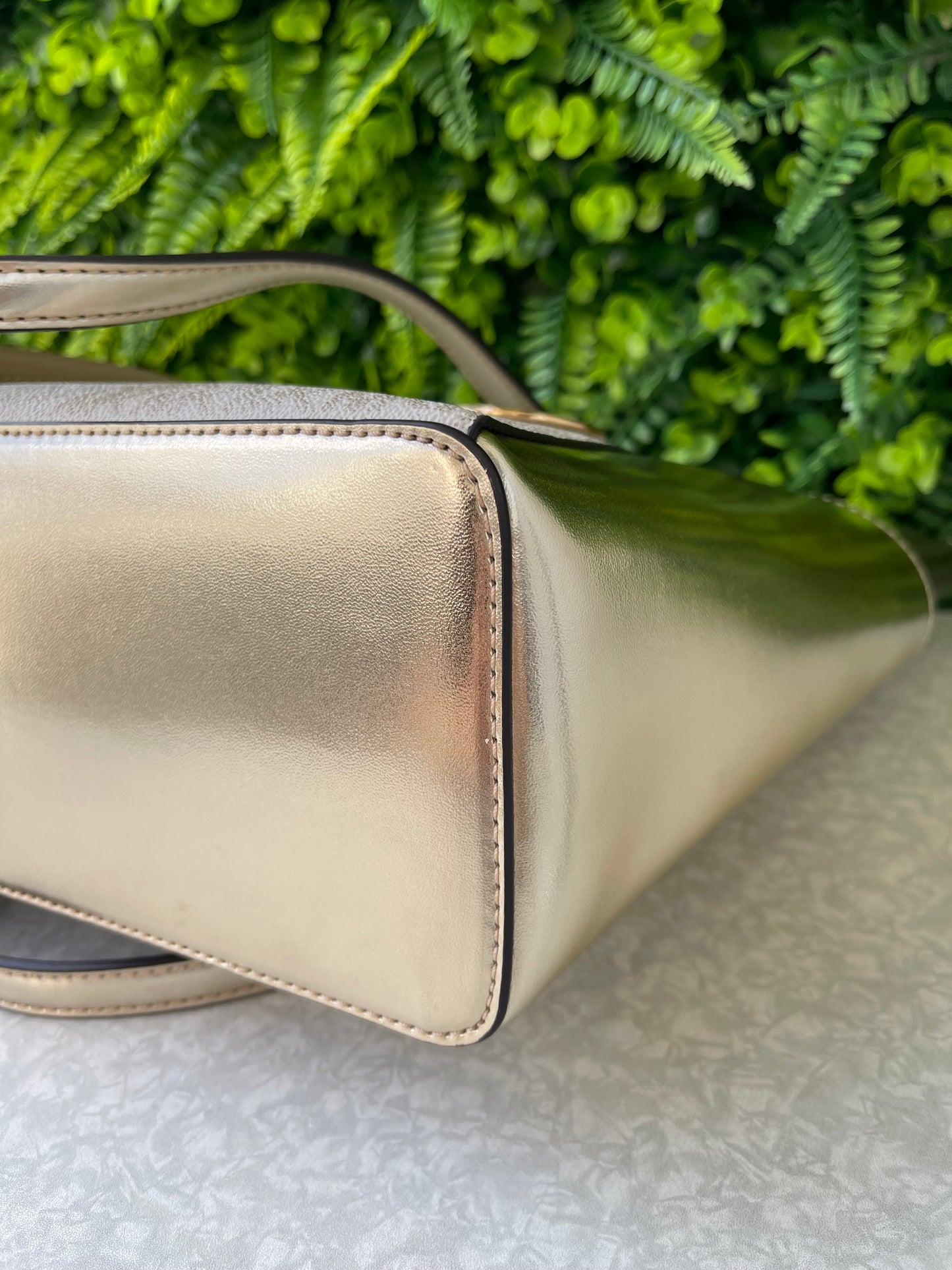 Michael Kors Tote Charlotte Pale Gold