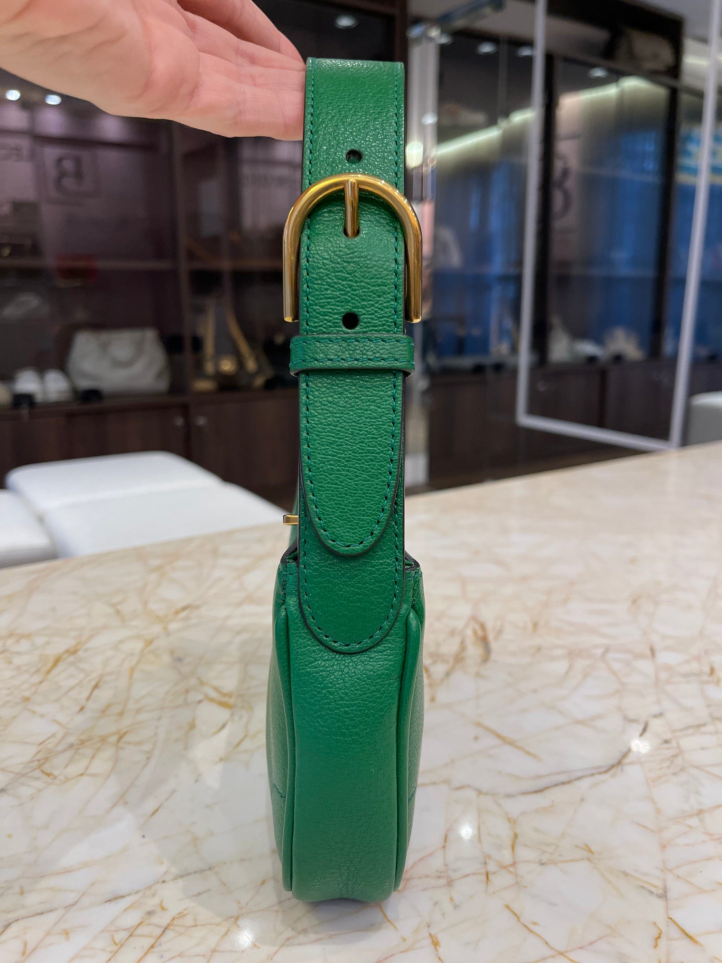 Gucci Aphrodite Mini Shoulder Bag Verde