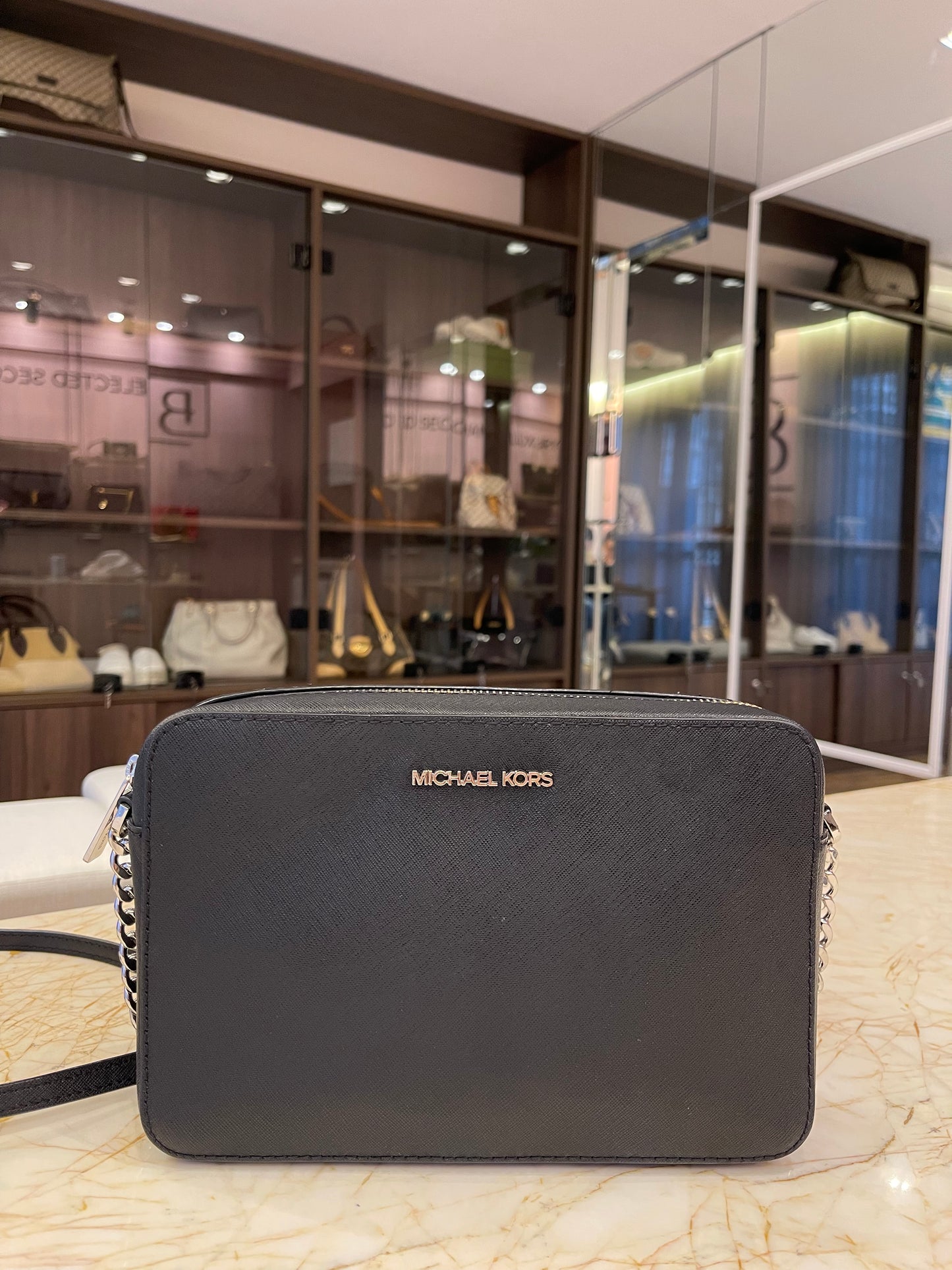 Michael Kors Camera Bag Preta