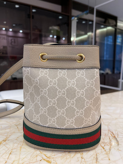 Gucci Ophidia Mini Bucket Monograma