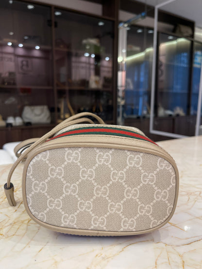 Gucci Ophidia Mini Bucket Monograma