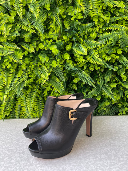 Sapato Prada Mule Preta