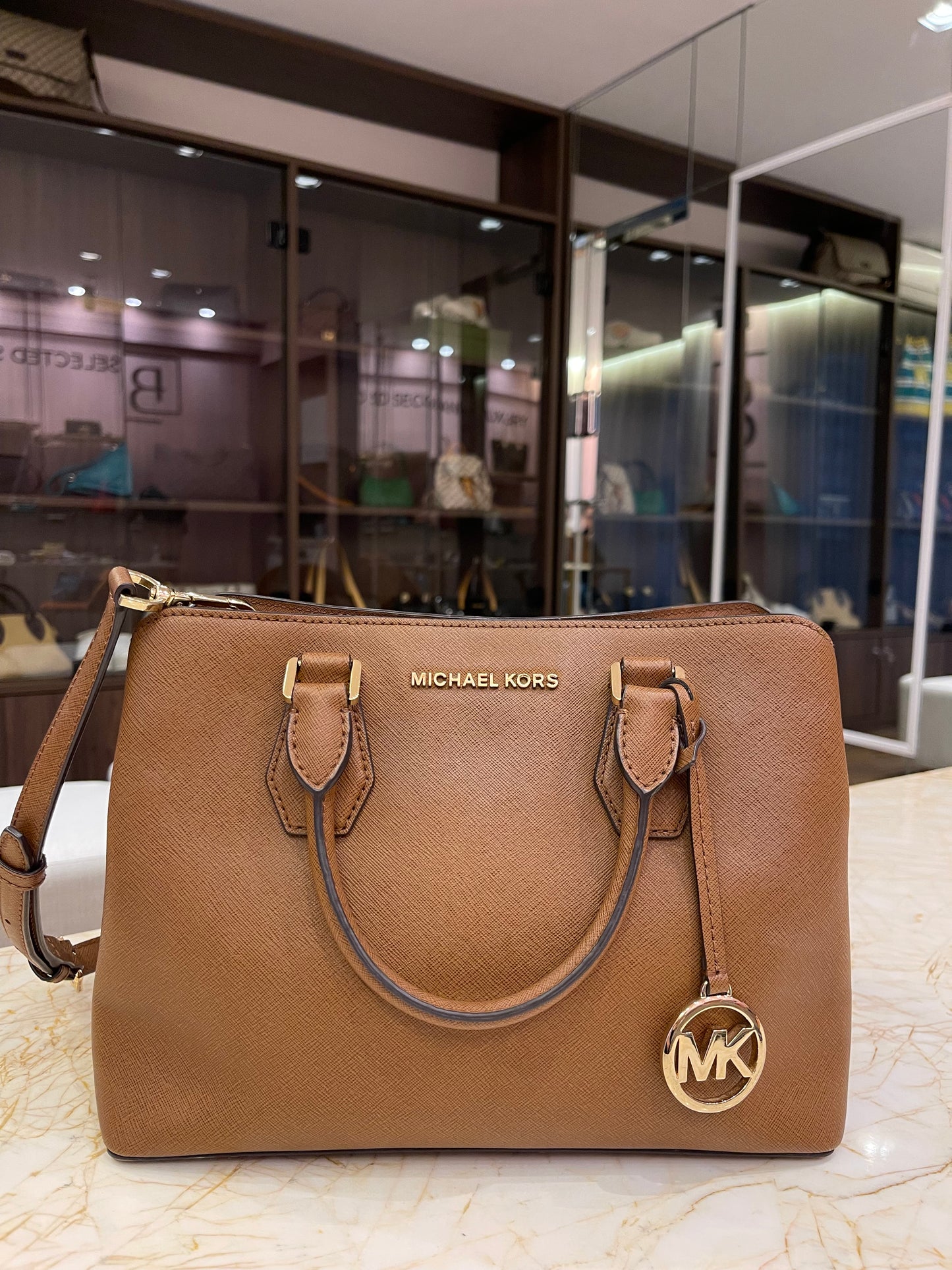 Michael Kors Tote Marrom
