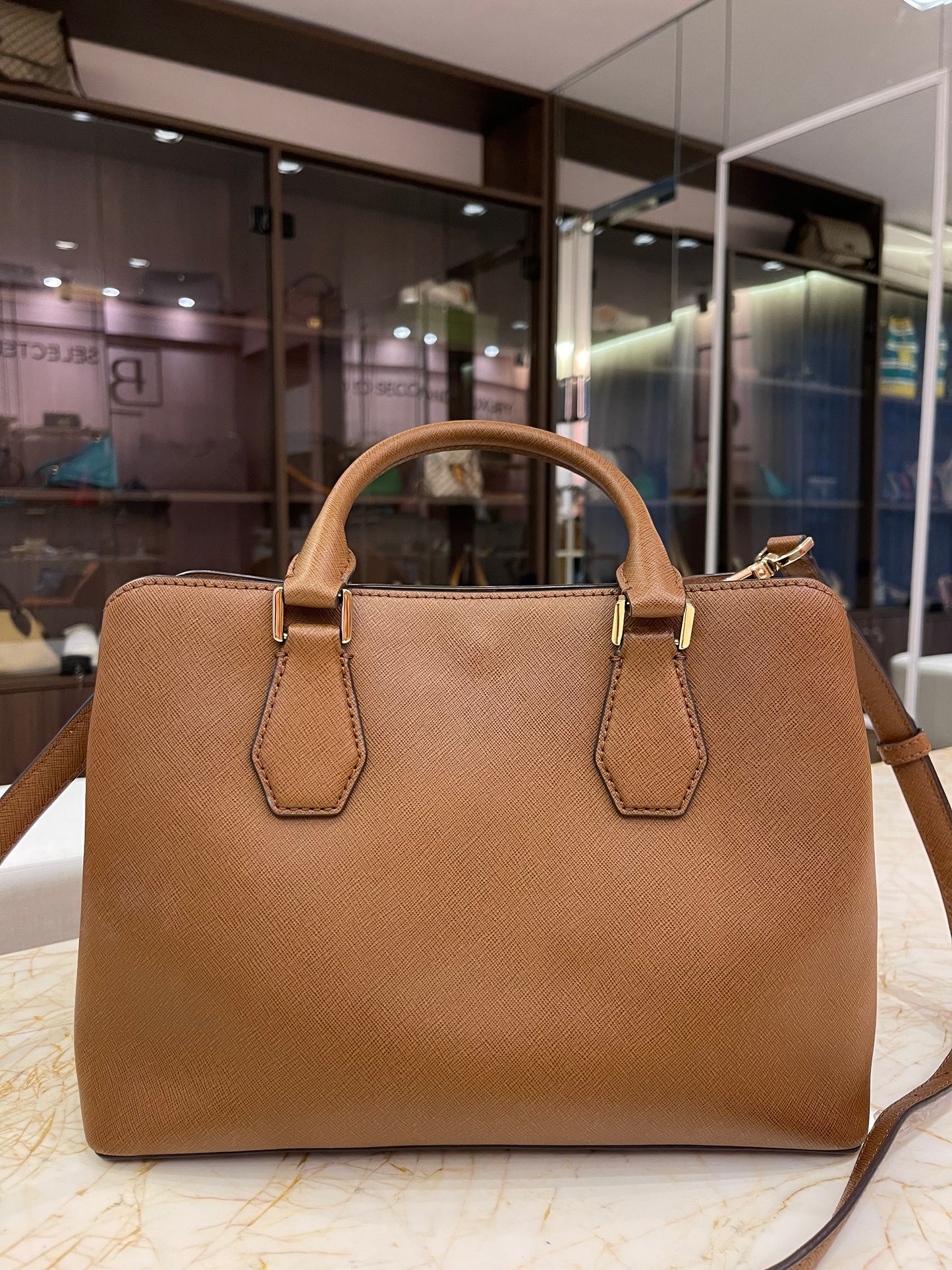 Michael Kors Tote Marrom
