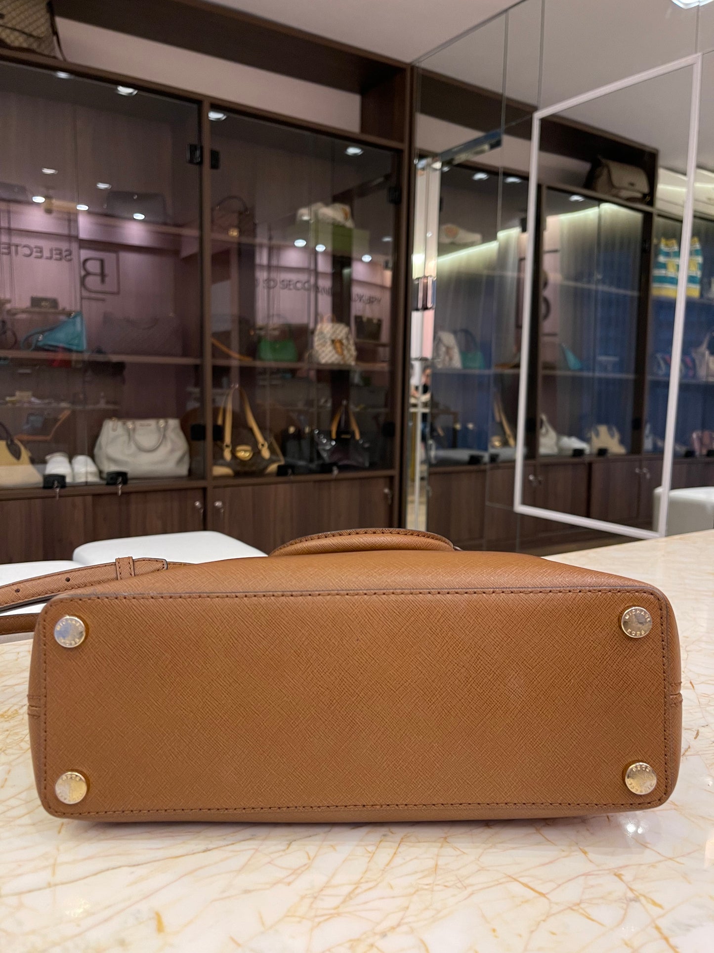 Michael Kors Tote Marrom
