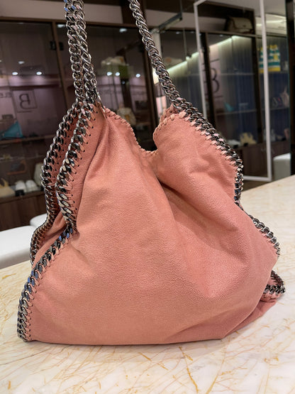 Stella McCartney Falabella Fold Over Rosa