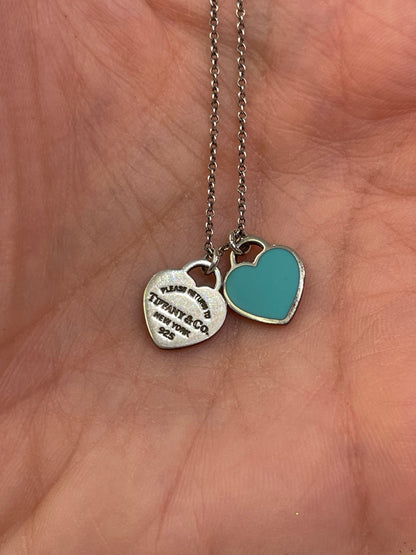 Colar Tiffany & Co Double Heart