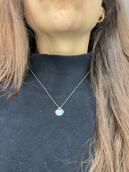 Colar Tiffany & Co Double Heart