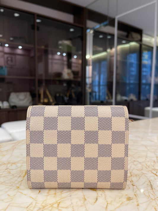 Carteira Louis Vuitton Joey Damier Azur