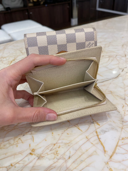 Carteira Louis Vuitton Joey Damier Azur