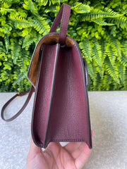 Burberry Haymarket Crossbody Vinho